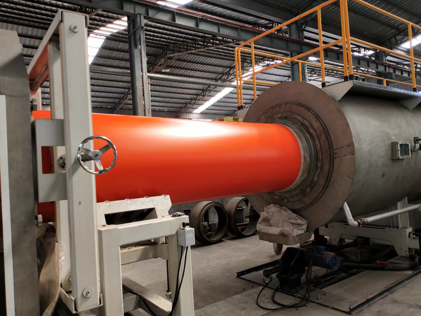 隧道逃生管道的生产过程